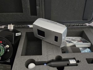Gebrauchter Hexagon HPL 10.6 Laserscanner mit Transportkoffer und Zubehör aus dem QOPAS Marktplatz