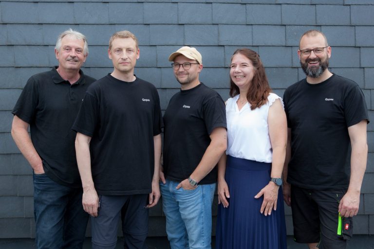 Team der QOPAS GmbH am Hauptsitz in Driedorf